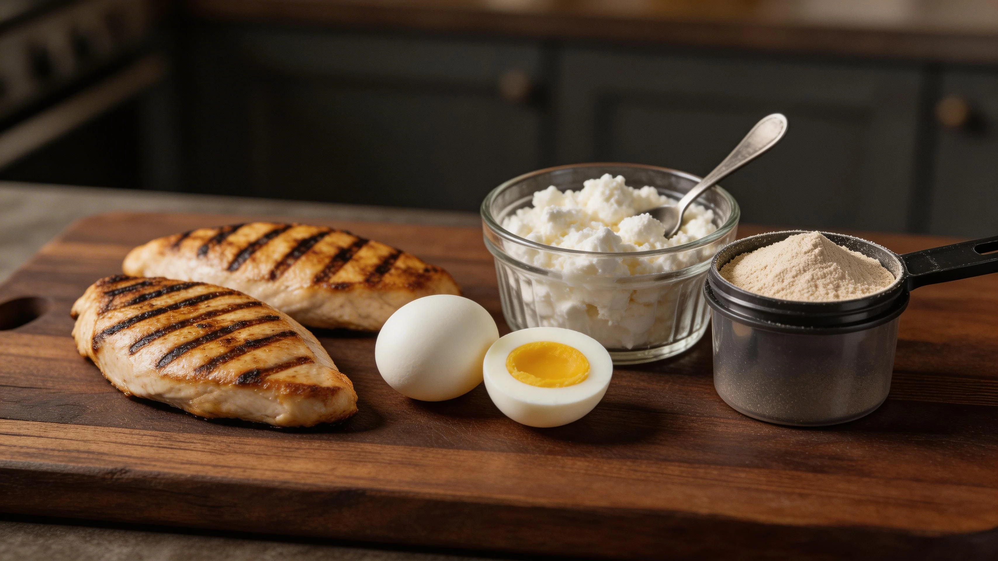 Aliments riches en protéines pour la musculation